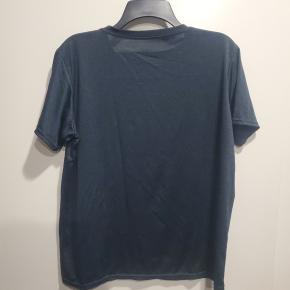 REAL ESSENTIALS Men's Dri-Fit Short Sleeve Medium T-Shirt - Picture 3 of 3